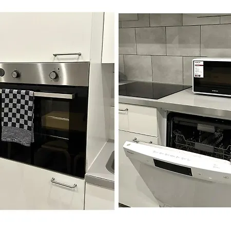 Chic W Bathroom & Kitchen Lejlighed *